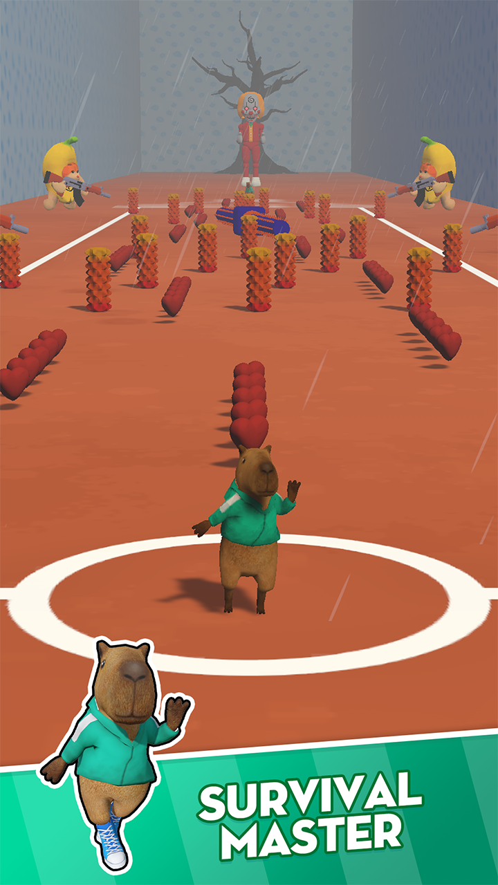 اسکرین شات 6 بازی Capybara Run: 456 Rat Survival