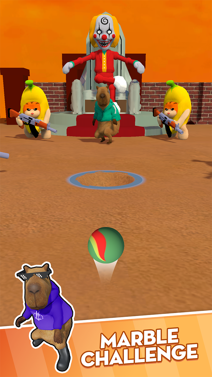 اسکرین شات 8 بازی Capybara Run: 456 Rat Survival