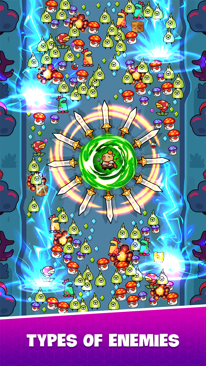 اسکرین شات 4 بازی Capybara.io: Battle Survivor