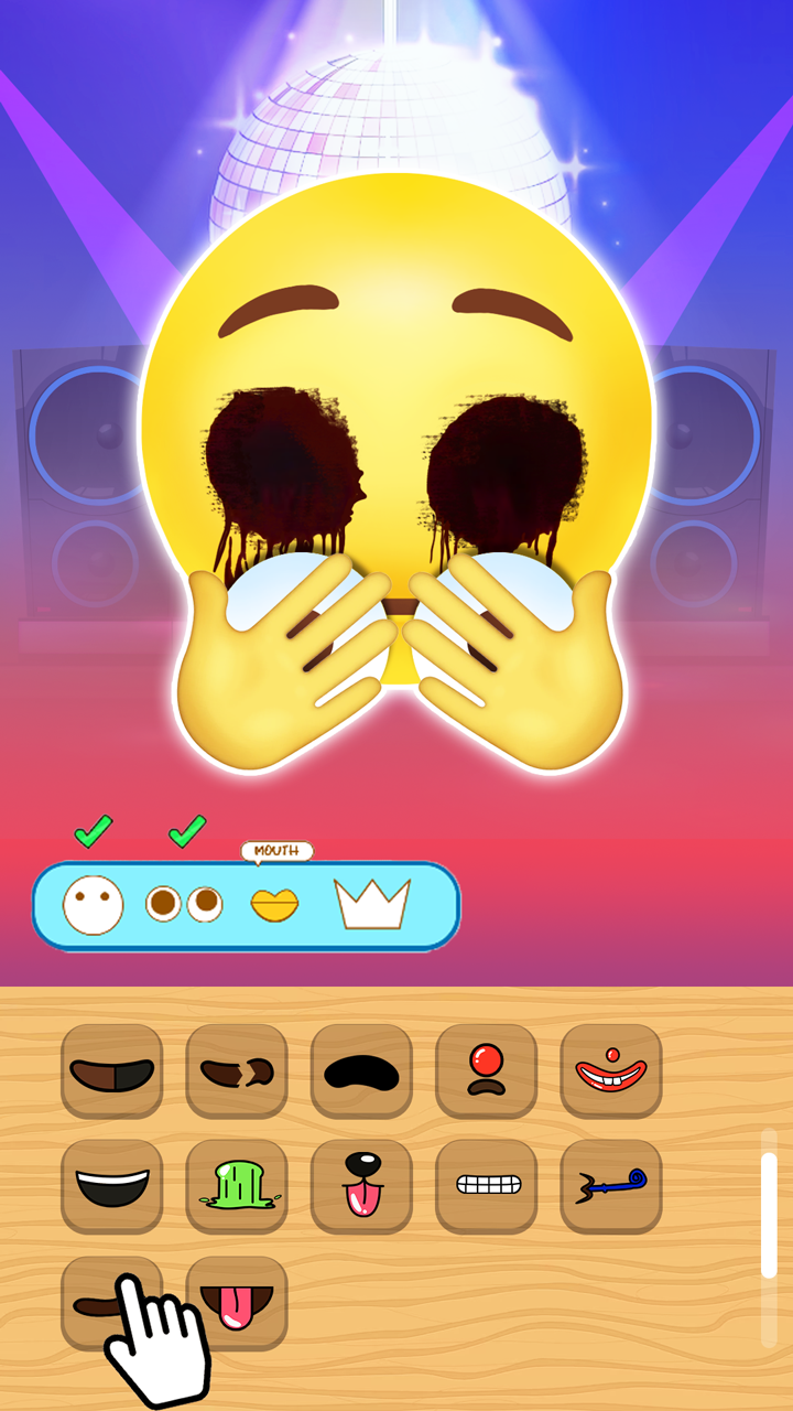 اسکرین شات 3 بازی Emoji DIY Mixer