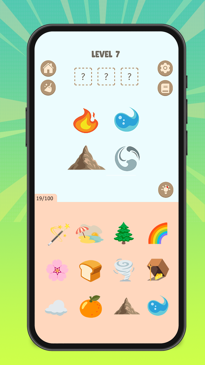 اسکرین شات 2 بازی Emoji Merge Kitchen: Fun Moji