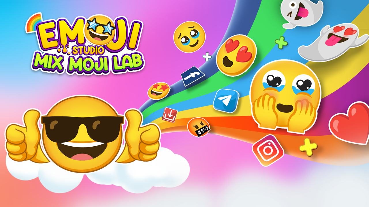 اسکرین شات 7 بازی Emoji Studio: Mix Moji Lab