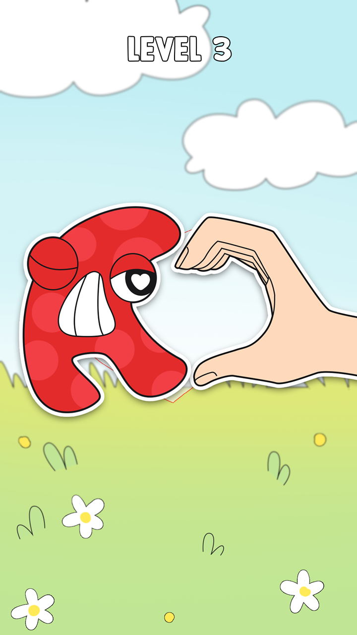 اسکرین شات 1 بازی Finger Heart: Monster Refill