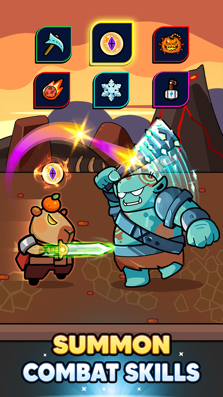 اسکرین شات 4 بازی Capybara Survivor: Idle Battle