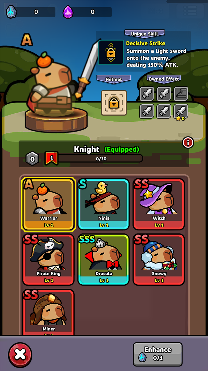 اسکرین شات 1 بازی Capybara Survivor: Idle Battle