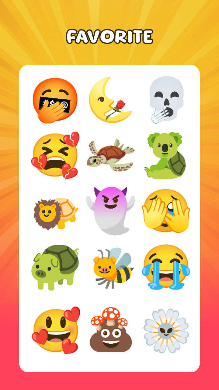اسکرین شات 3 بازی Emoji Mix: DIY Mixing