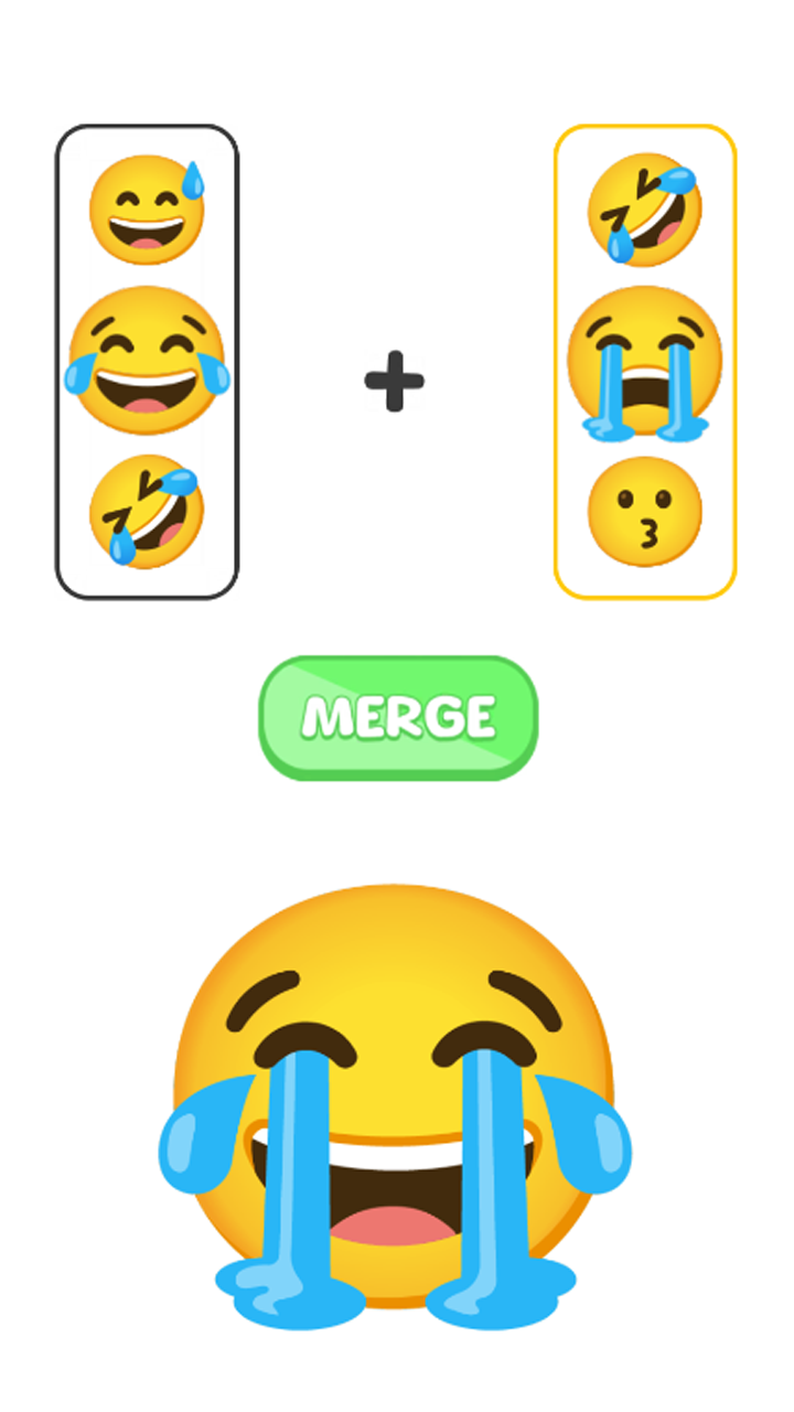 اسکرین شات 1 بازی Emoji Mix: DIY Mixing