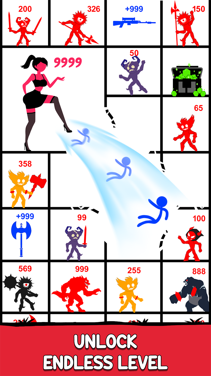 اسکرین شات 7 بازی Stick Hero: Endless War