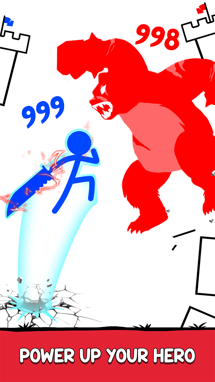 اسکرین شات 3 بازی Stick Hero: Endless War