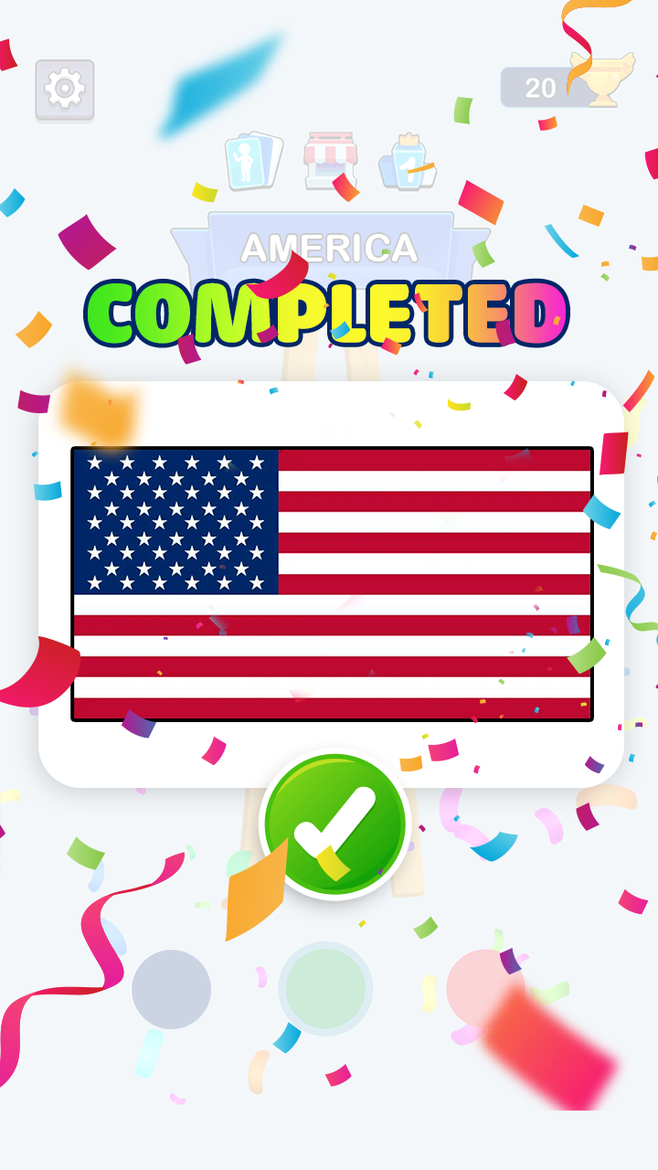 اسکرین شات 5 بازی Draw The Flag: Geo Coloring
