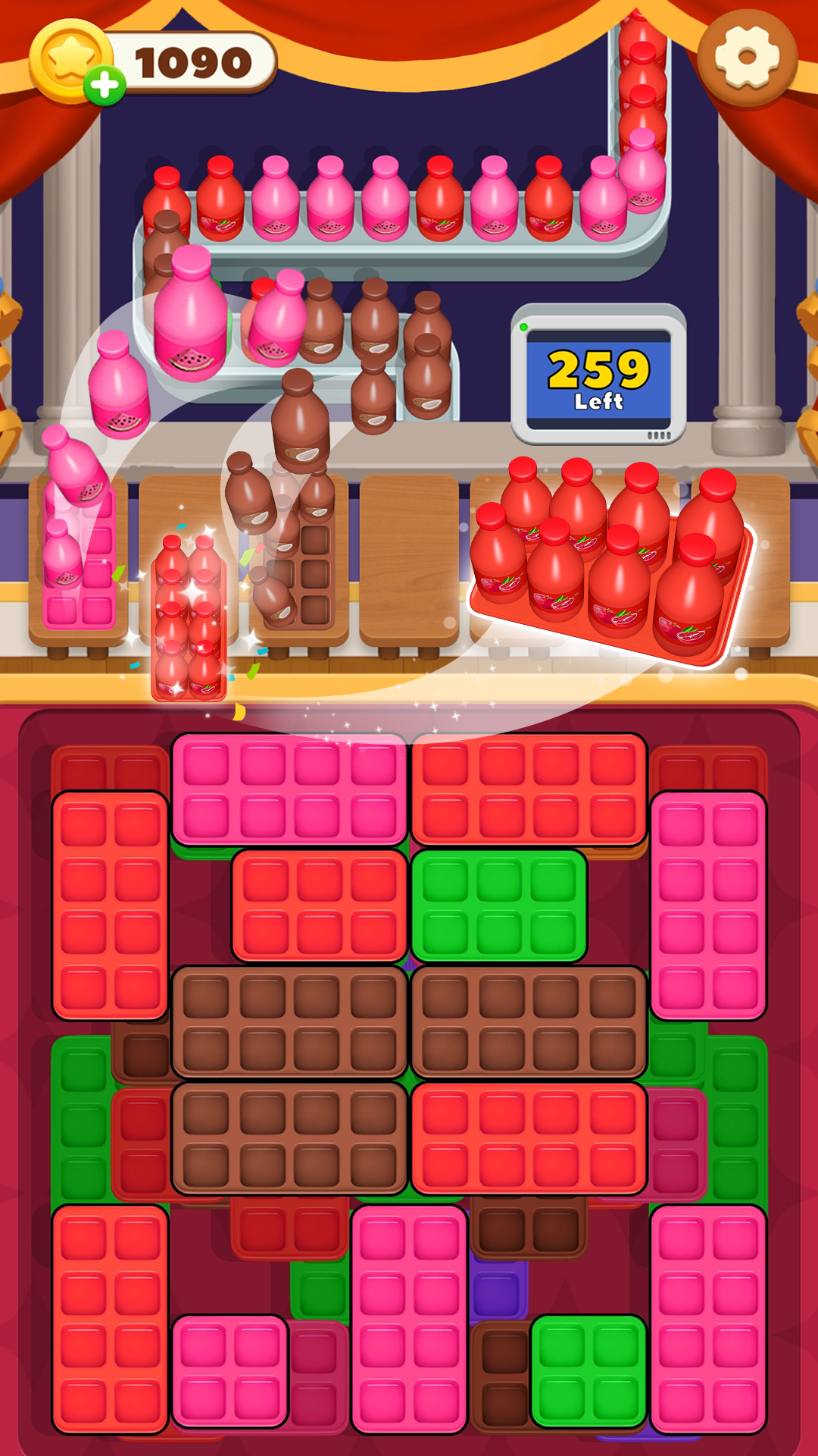 اسکرین شات 2 بازی Color Juice Craze: Juice Game