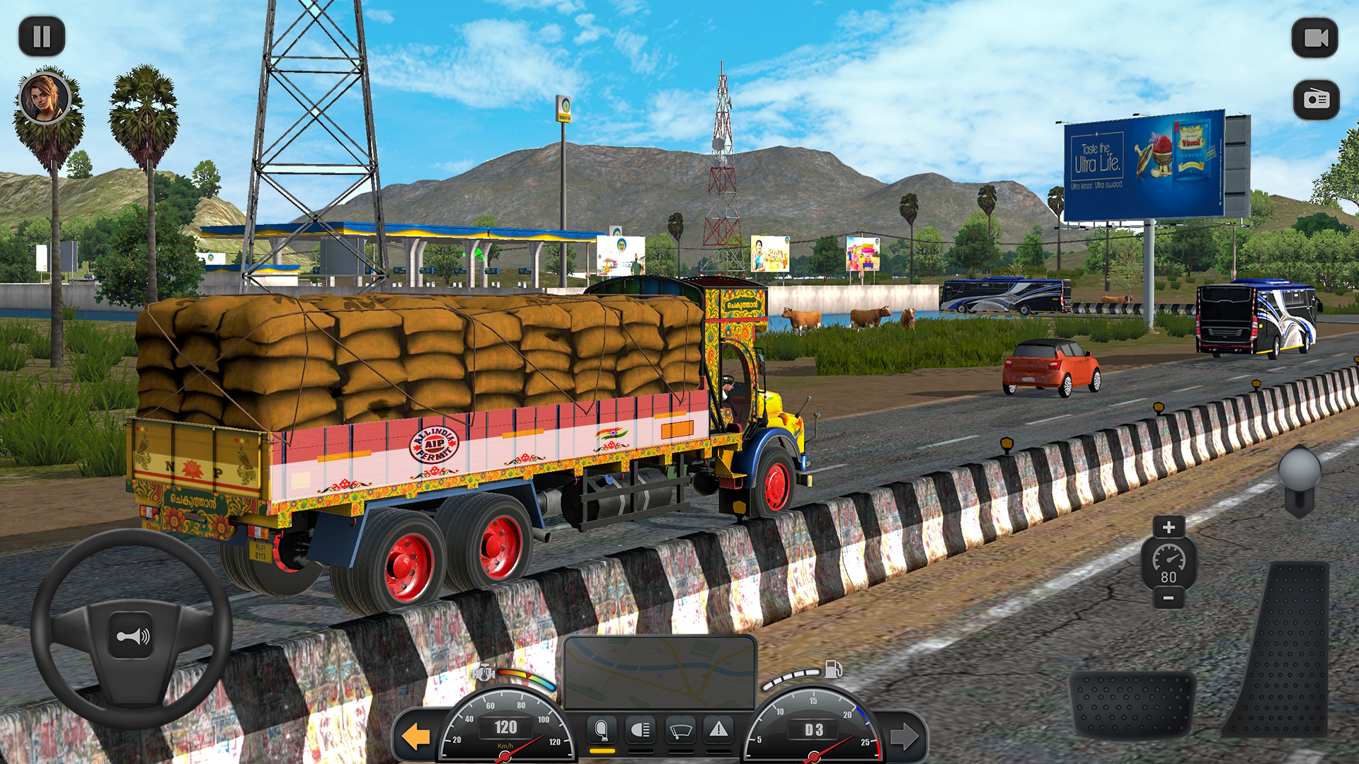 اسکرین شات 3 بازی Truck Masters: India Simulator