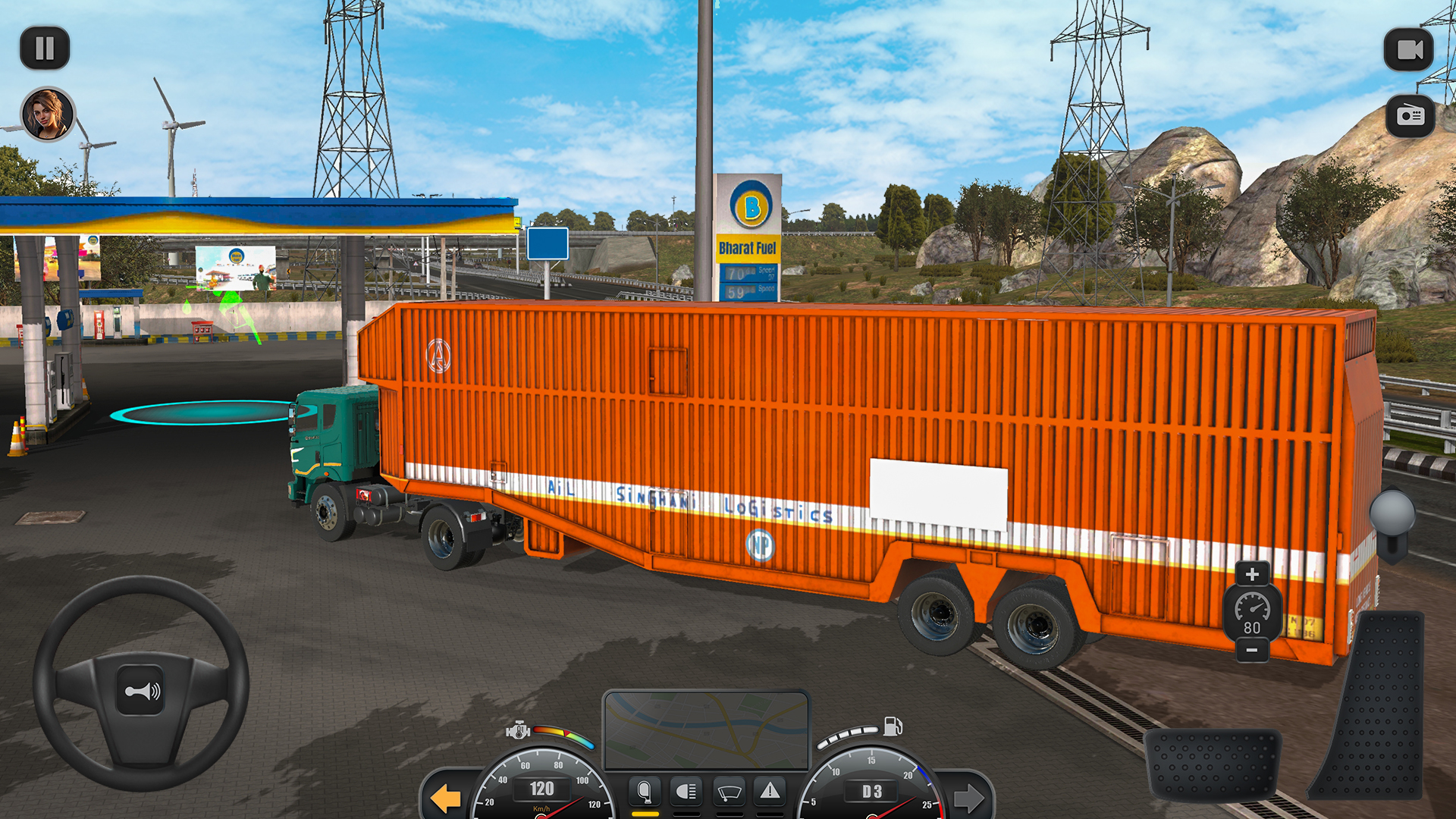 اسکرین شات 2 بازی Truck Masters: India Simulator
