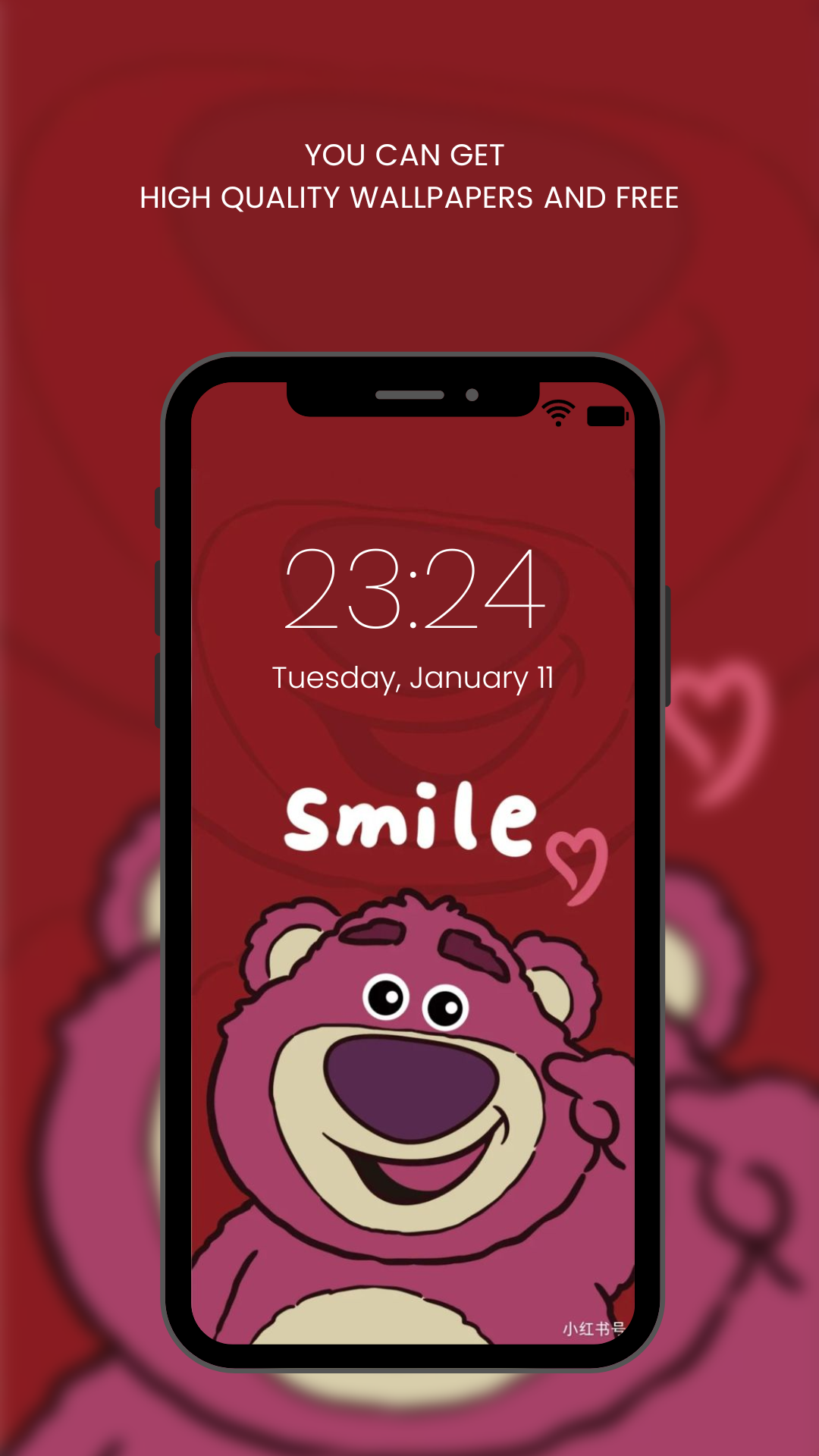 اسکرین شات 3 برنامه Cute Lotso Bear Wallpaper HD