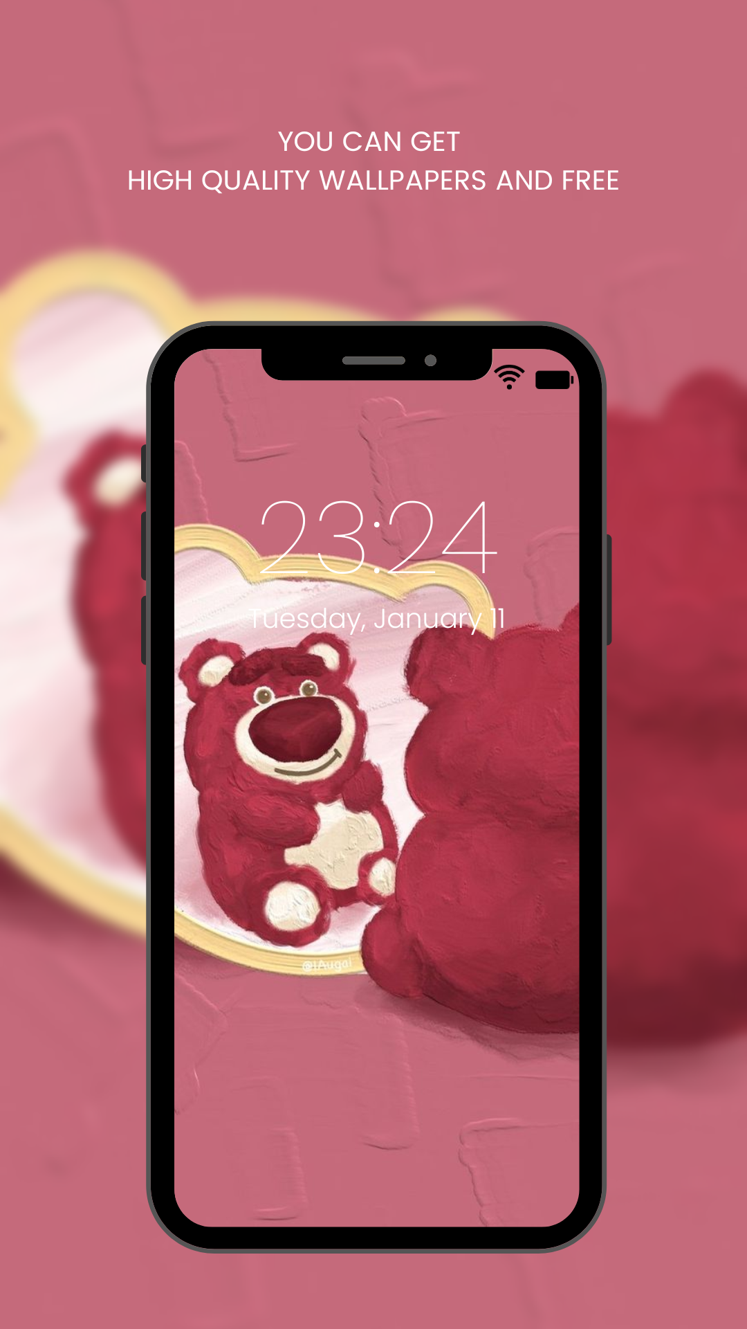اسکرین شات 8 برنامه Cute Lotso Bear Wallpaper HD
