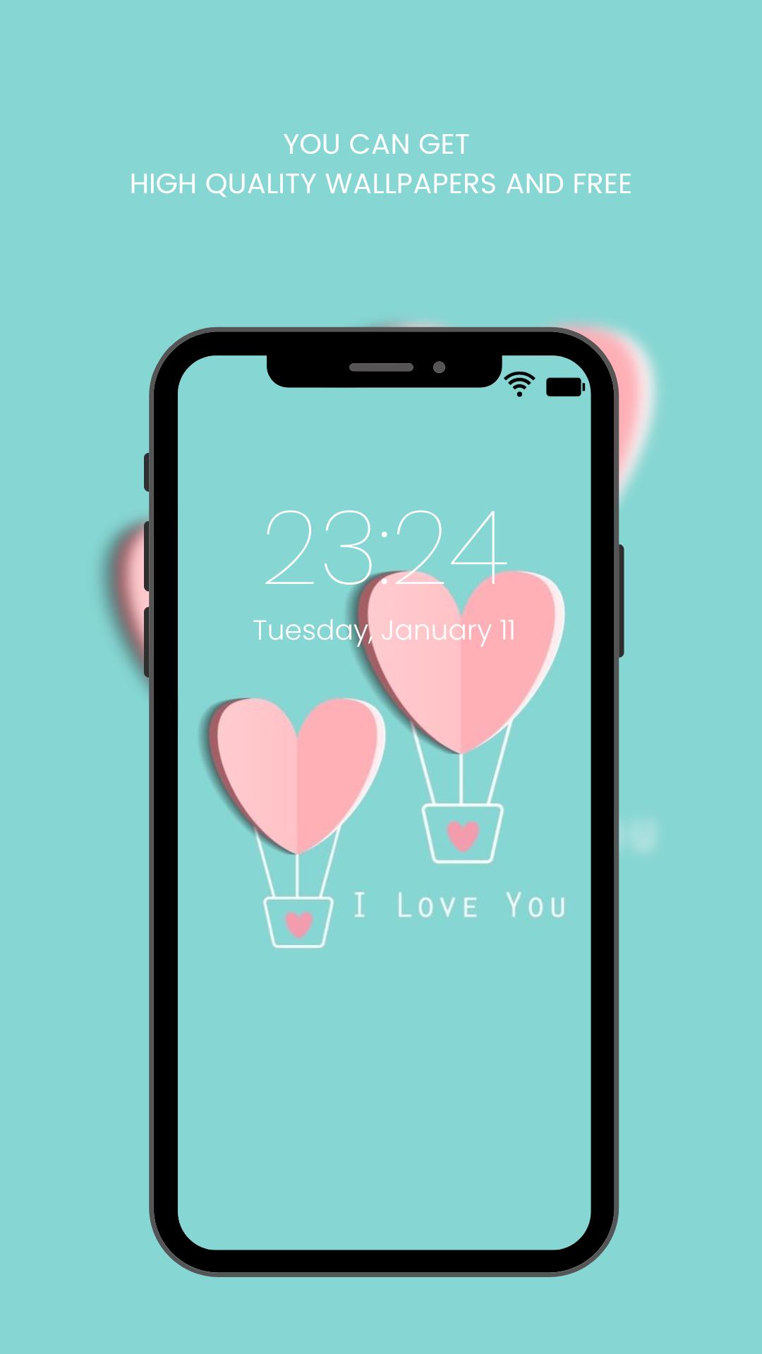 اسکرین شات 7 برنامه Love Wallpaper HD