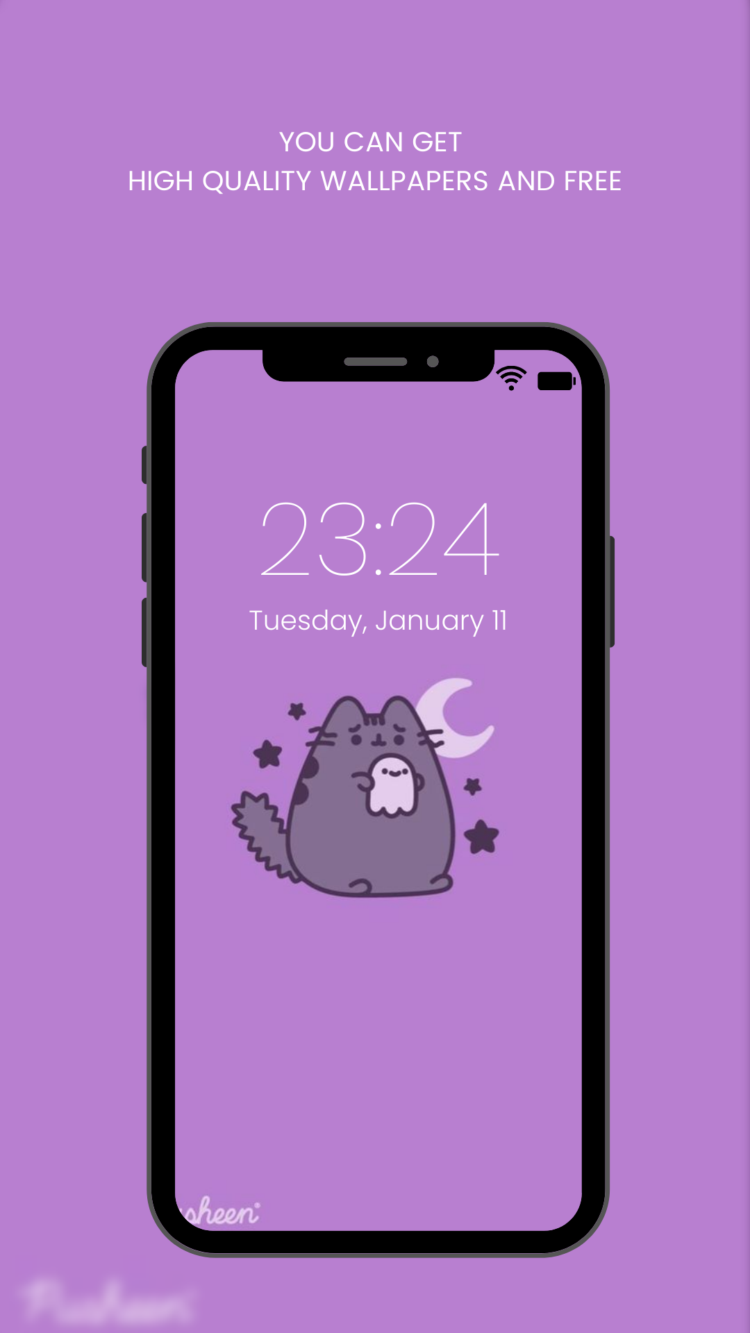 اسکرین شات 4 برنامه Purple Wallpaper