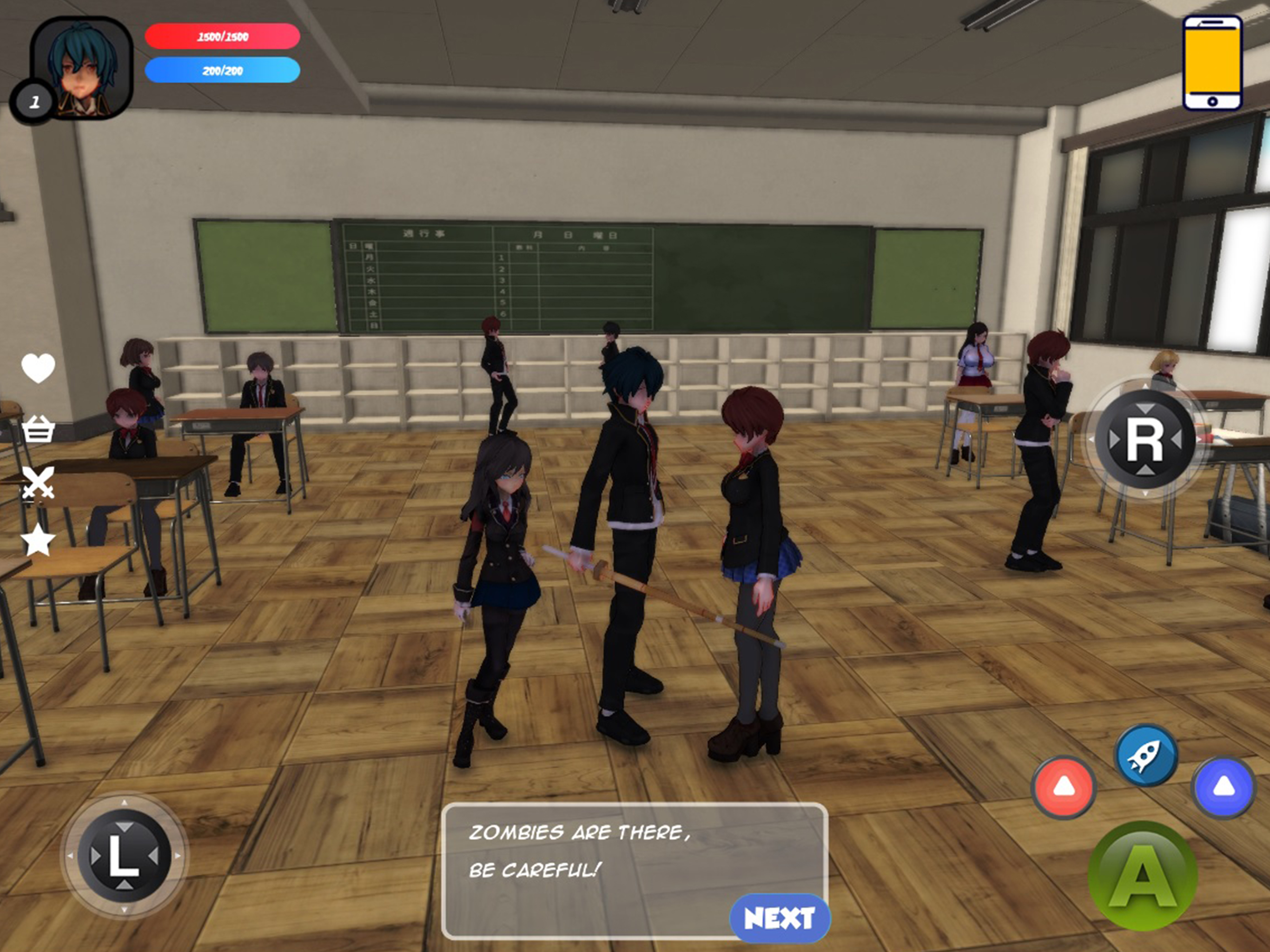 اسکرین شات 7 بازی Dead School - Anime Zombie Survival Horror RPG