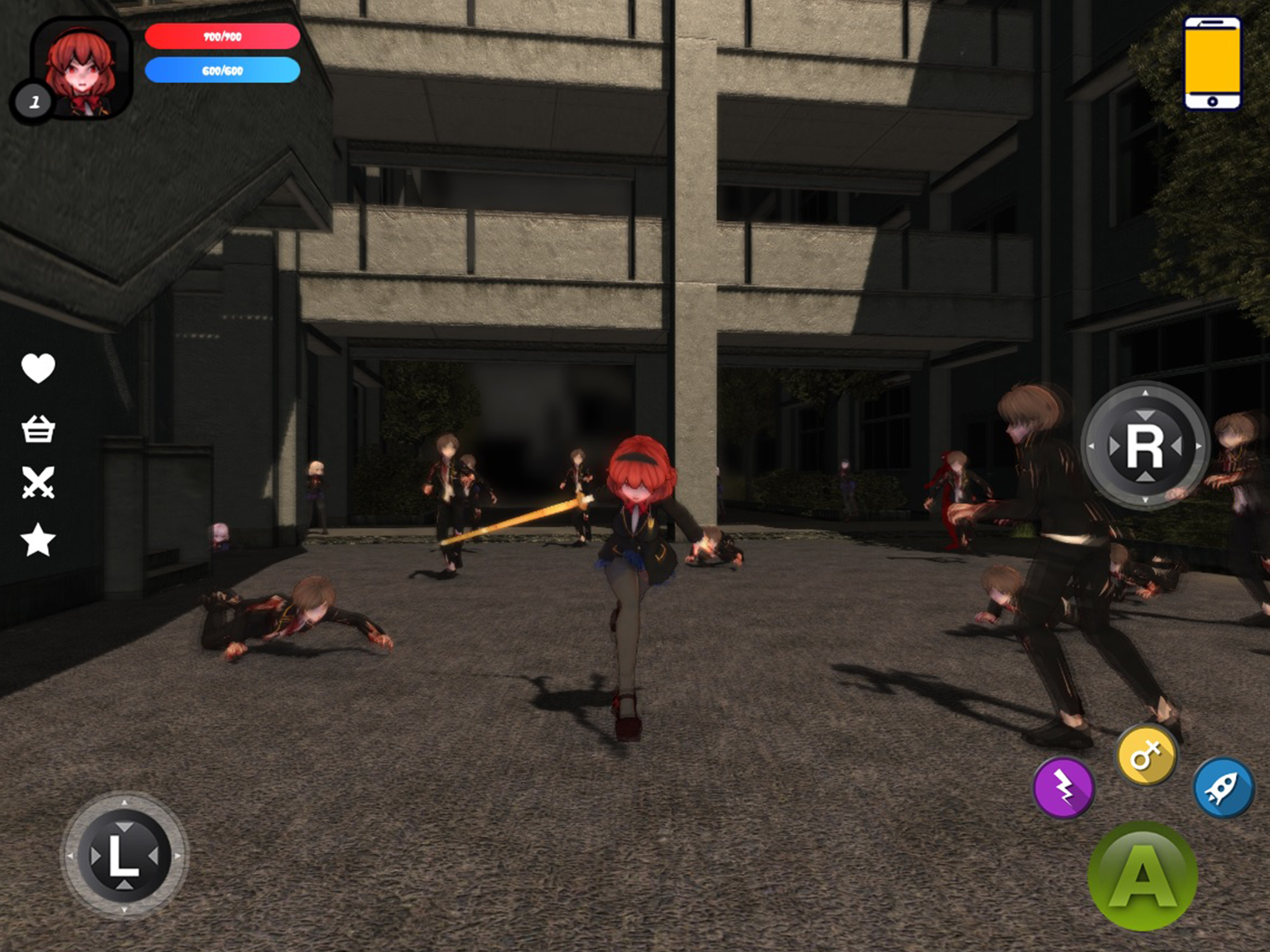 اسکرین شات 8 بازی Dead School - Anime Zombie Survival Horror RPG