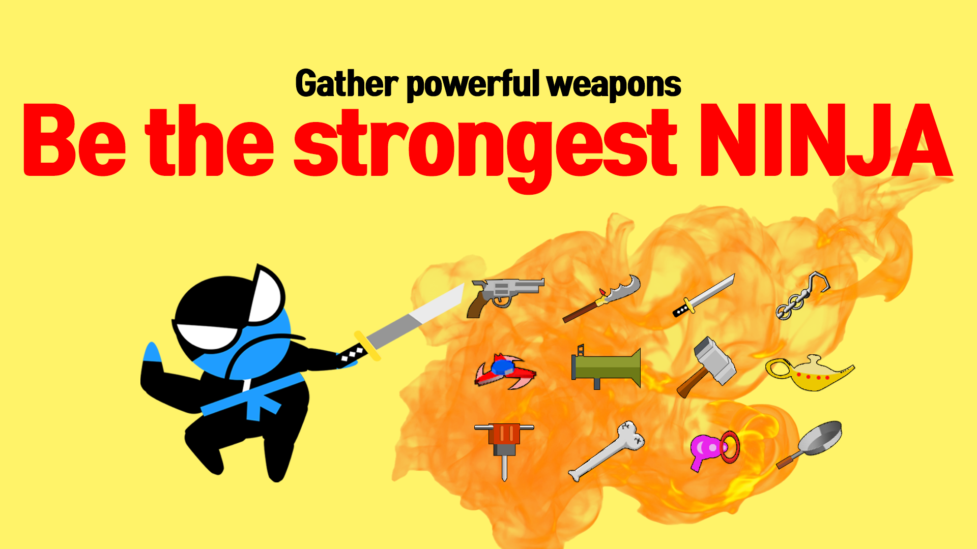 اسکرین شات 4 بازی Jumping Ninja Battle 2 Player