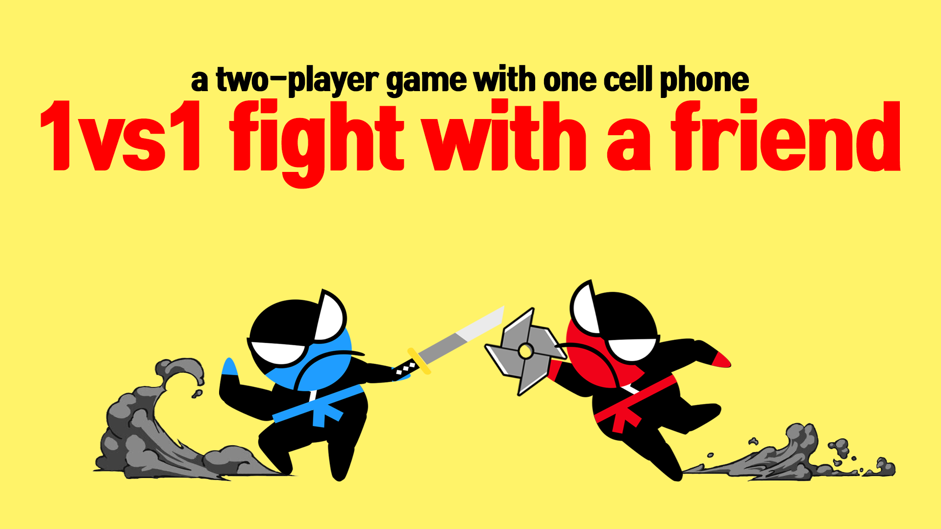 اسکرین شات 1 بازی Jumping Ninja Battle 2 Player
