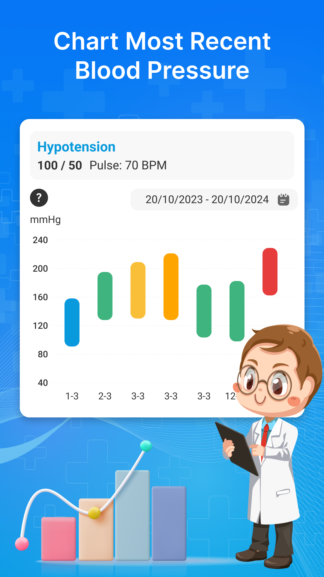 اسکرین شات 6 برنامه Blood pressure - Weight, BMI