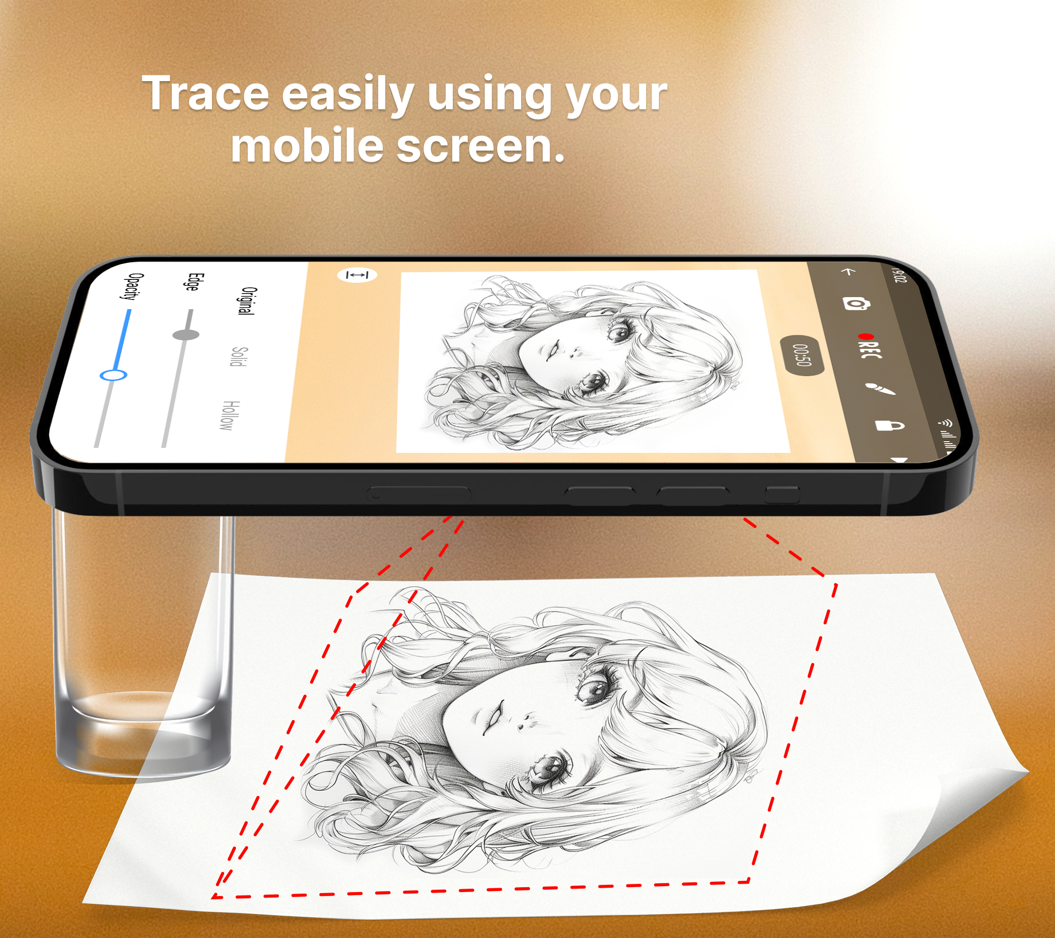 اسکرین شات 2 برنامه AR Draw Sketch - Step by step