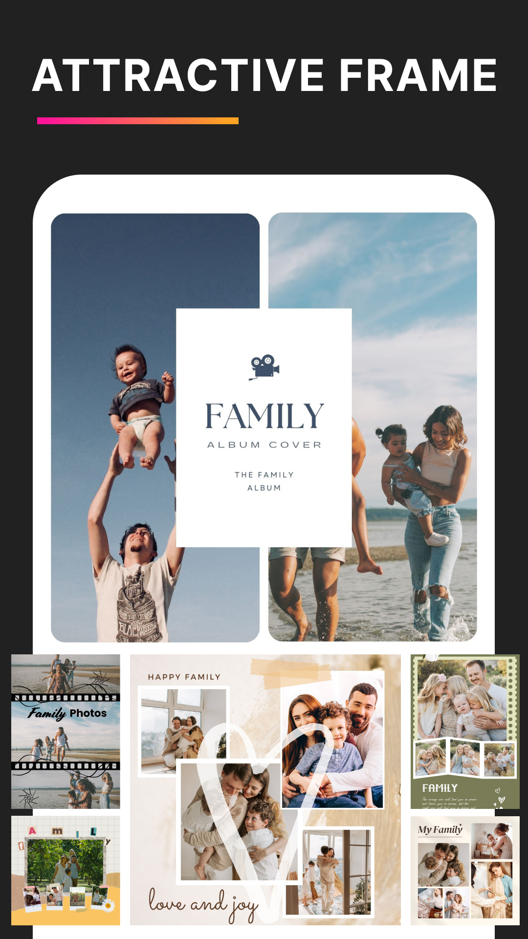 اسکرین شات 3 برنامه Family photo frame