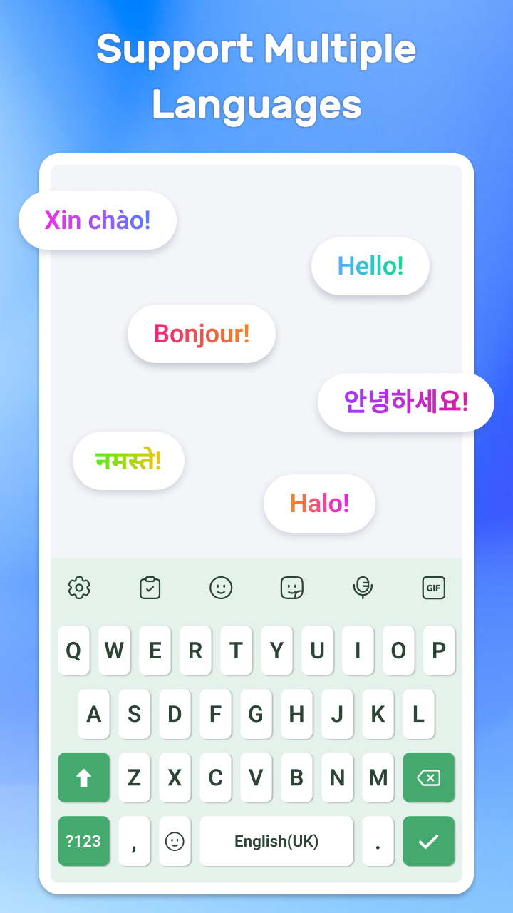 اسکرین شات 8 برنامه LED Keyboard: RGB Themes