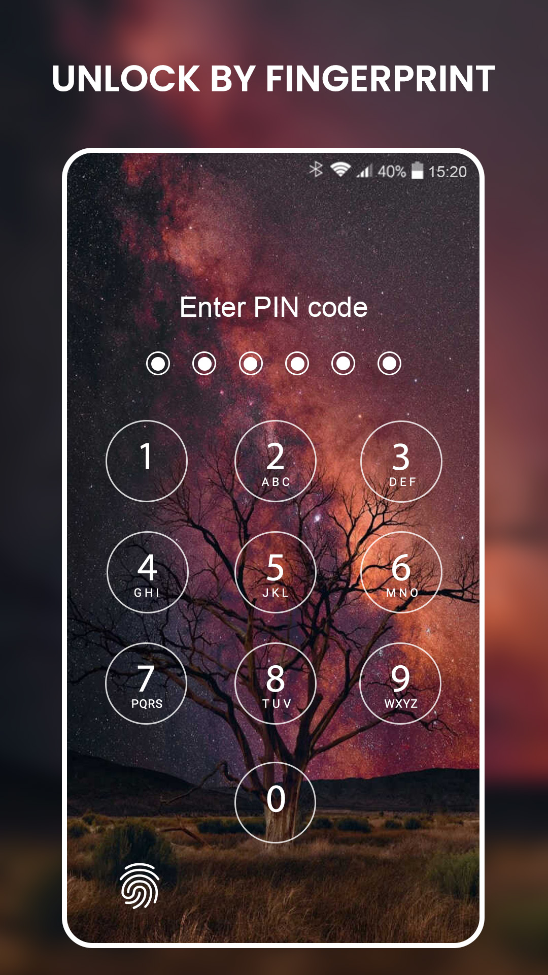 اسکرین شات 2 برنامه Lock screen live wallpaper