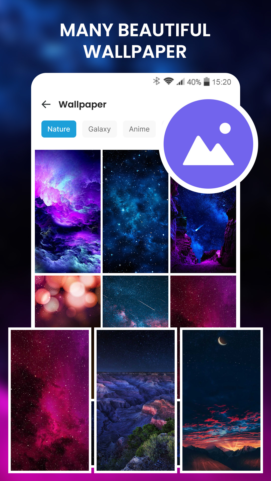 اسکرین شات 8 برنامه Lock screen live wallpaper