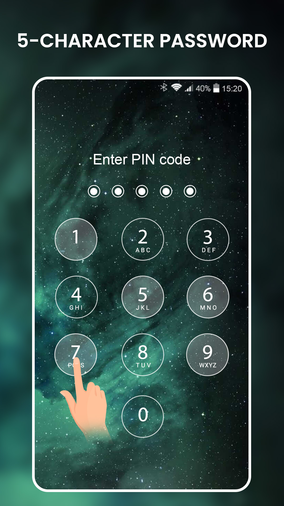 اسکرین شات 5 برنامه Lock screen live wallpaper