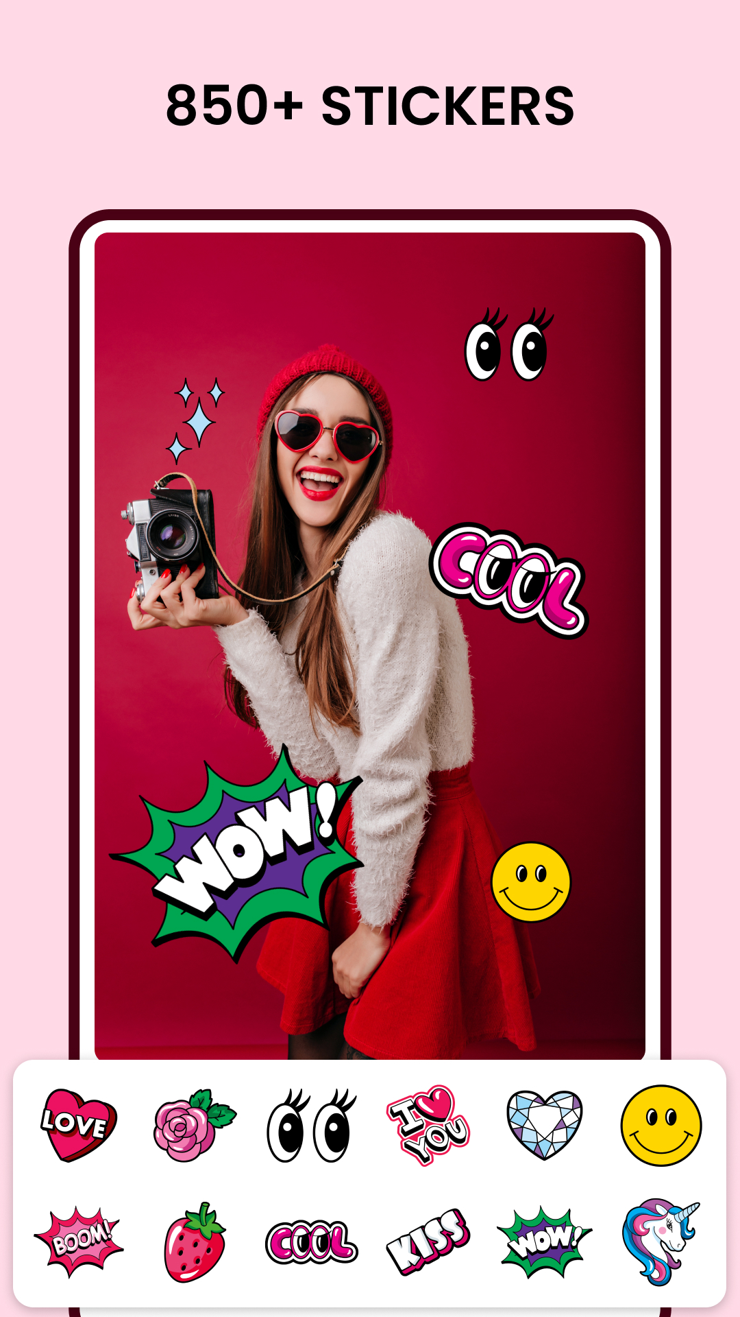 اسکرین شات 4 برنامه Love Collage & Photo Frames