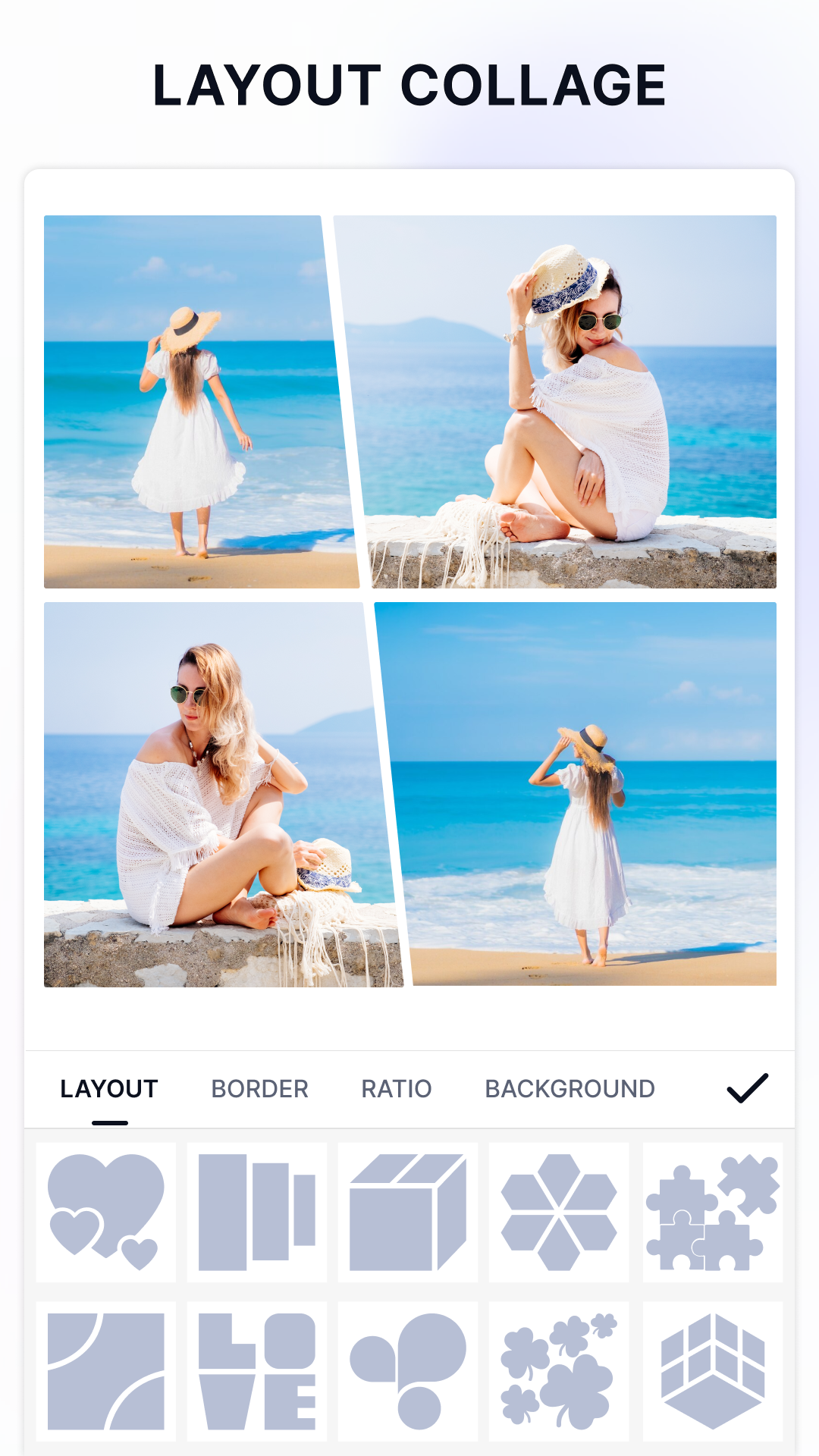 اسکرین شات 1 برنامه Photo Frame - Photo Collage