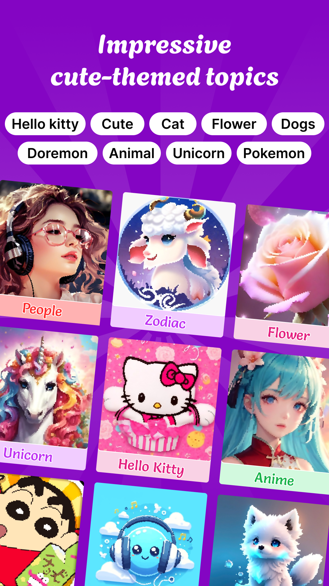 اسکرین شات 3 بازی Pixel Art - Color by number