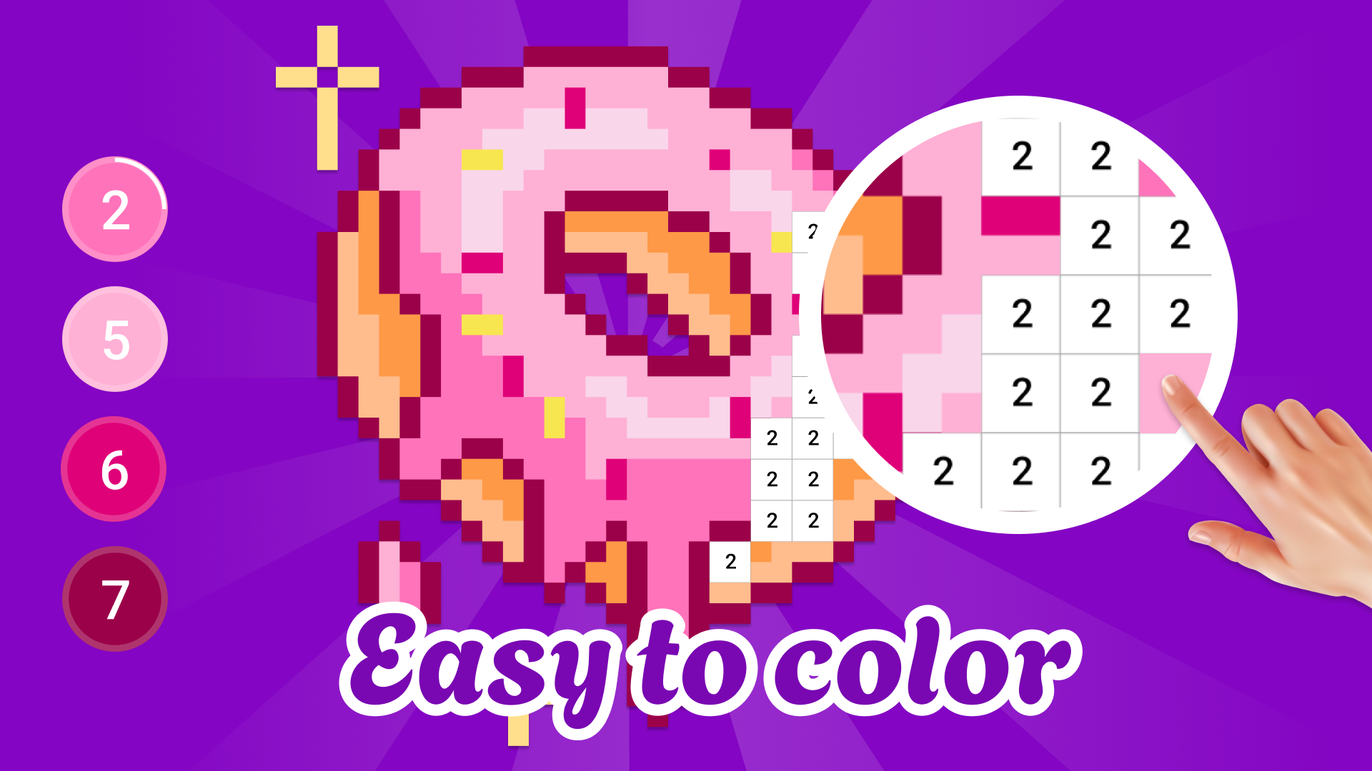 اسکرین شات 1 بازی Pixel Art - Color by number