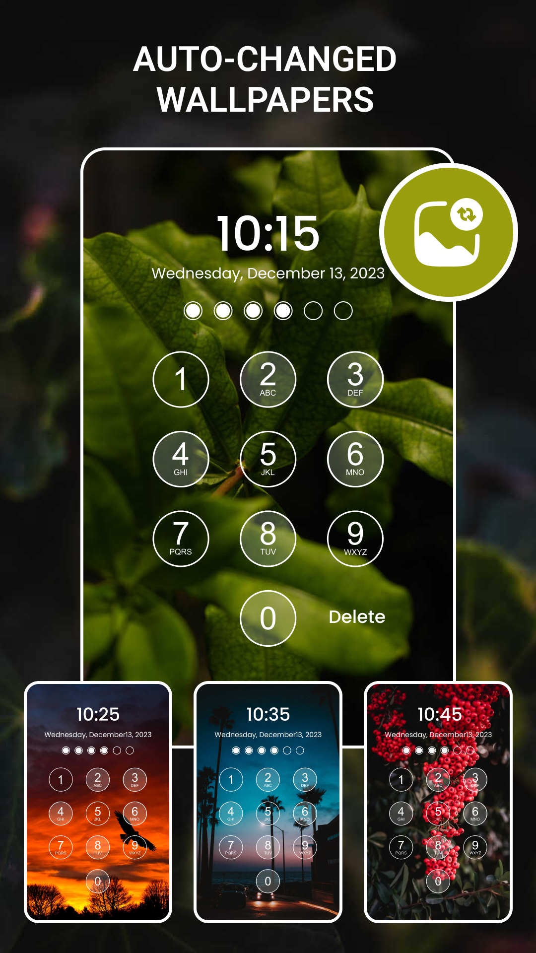 اسکرین شات 5 برنامه Smart lock screen