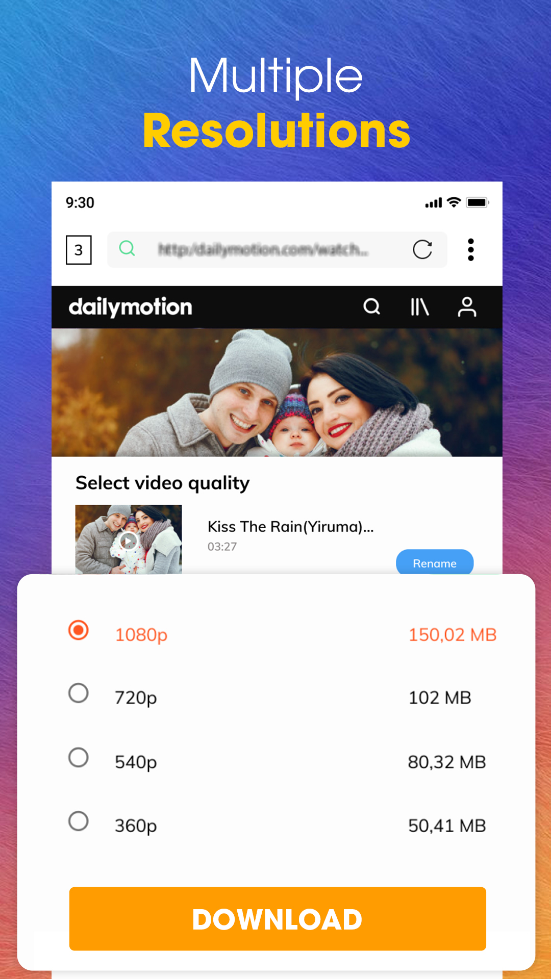اسکرین شات 4 برنامه Video Downloader