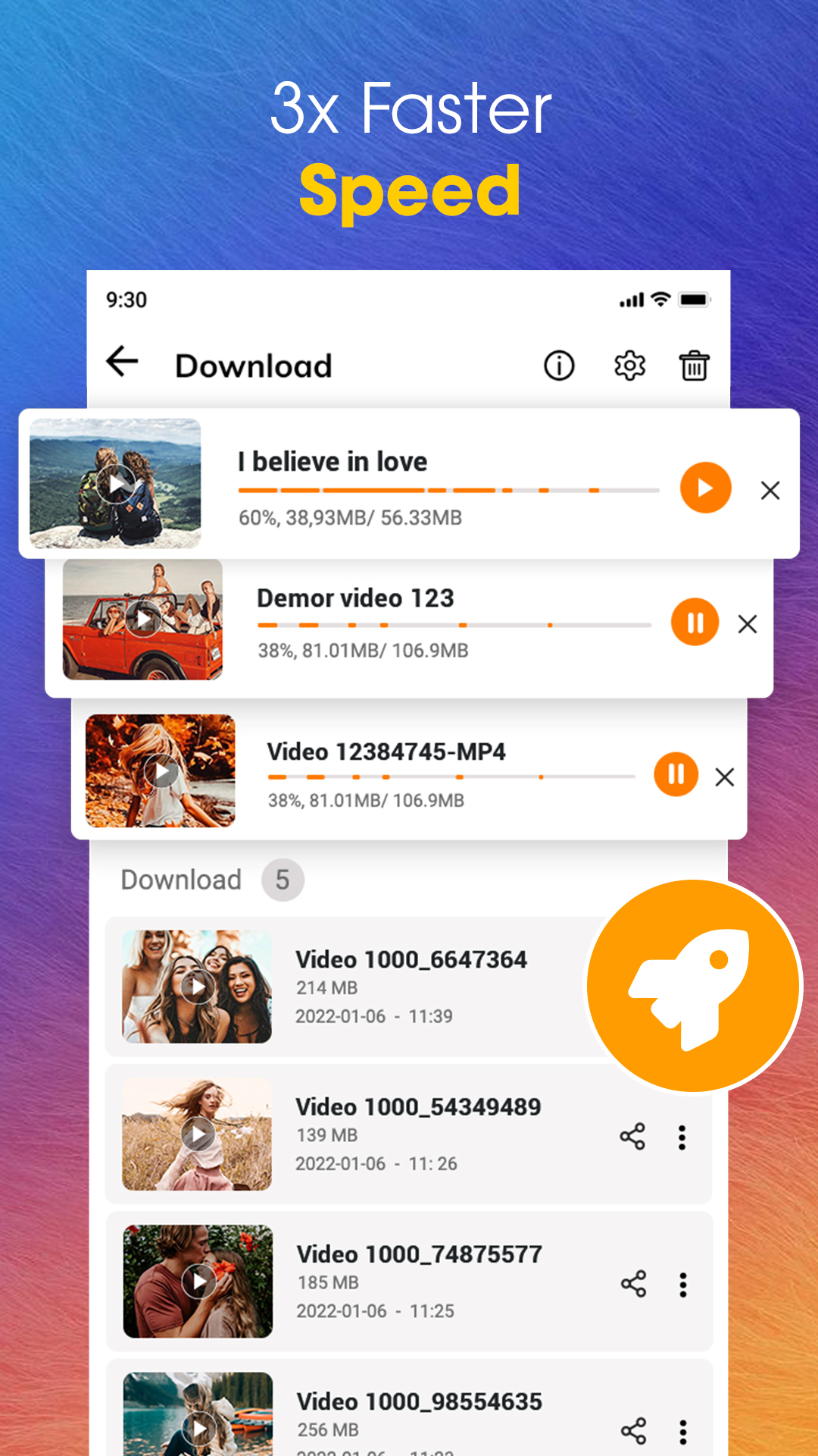 اسکرین شات 6 برنامه Video Downloader
