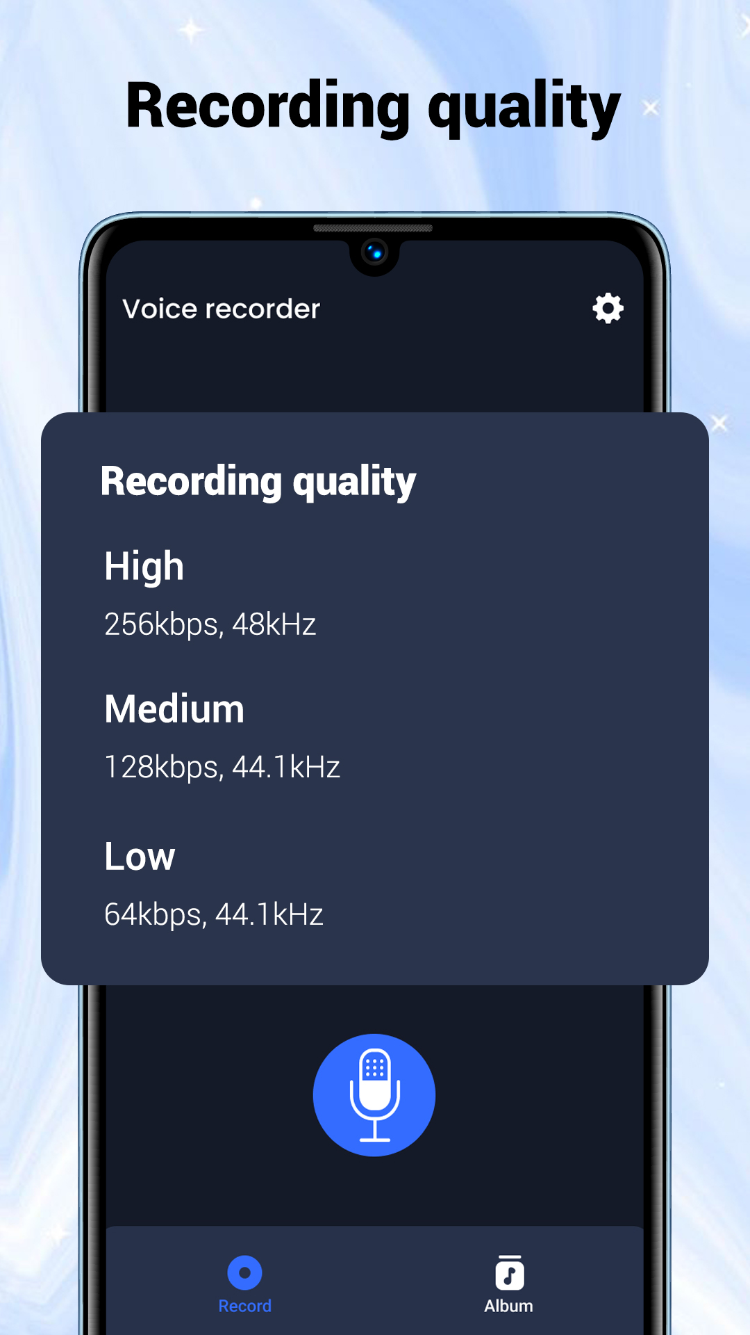 اسکرین شات 8 برنامه Voice Recorder