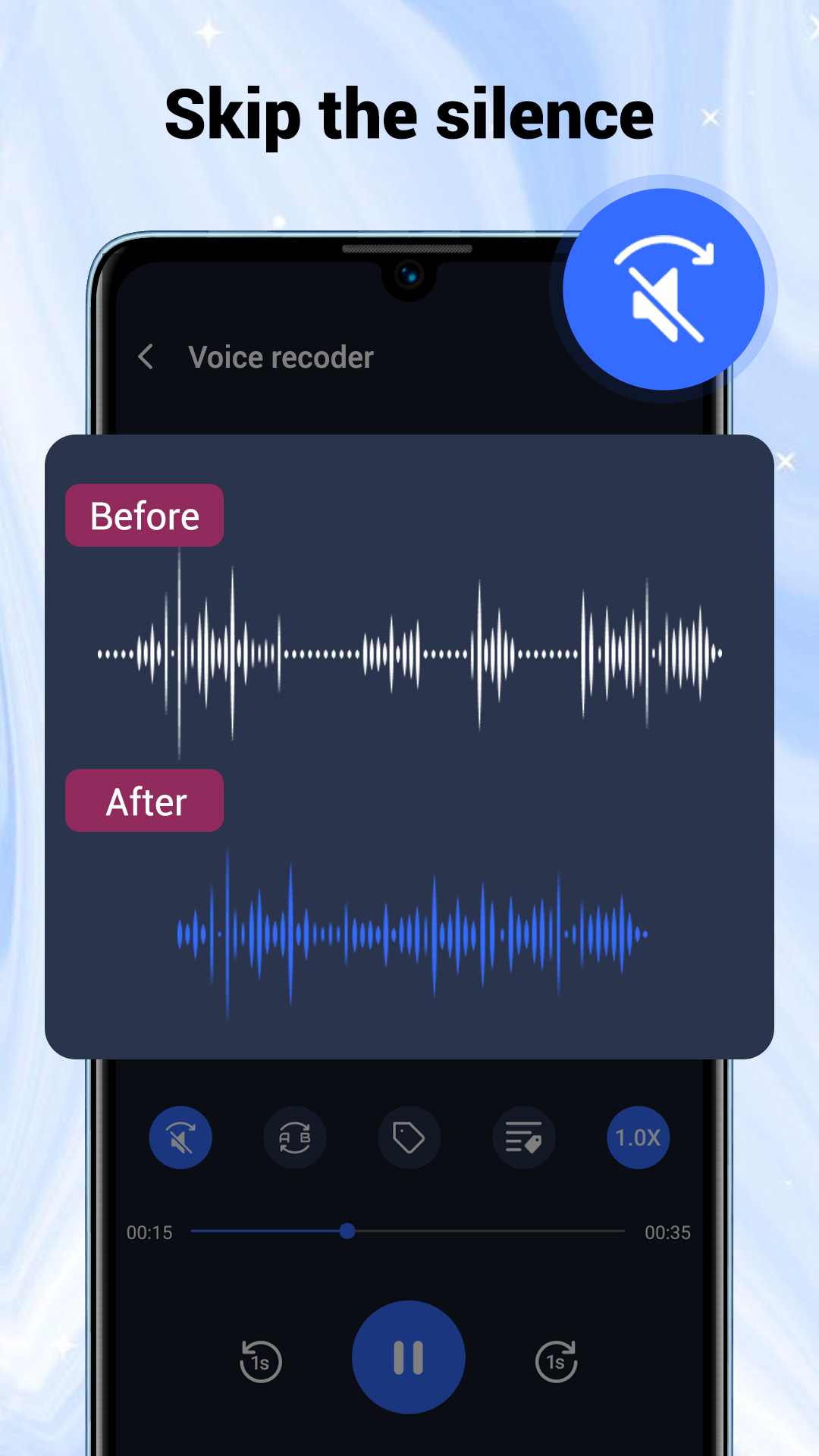 اسکرین شات 7 برنامه Voice Recorder