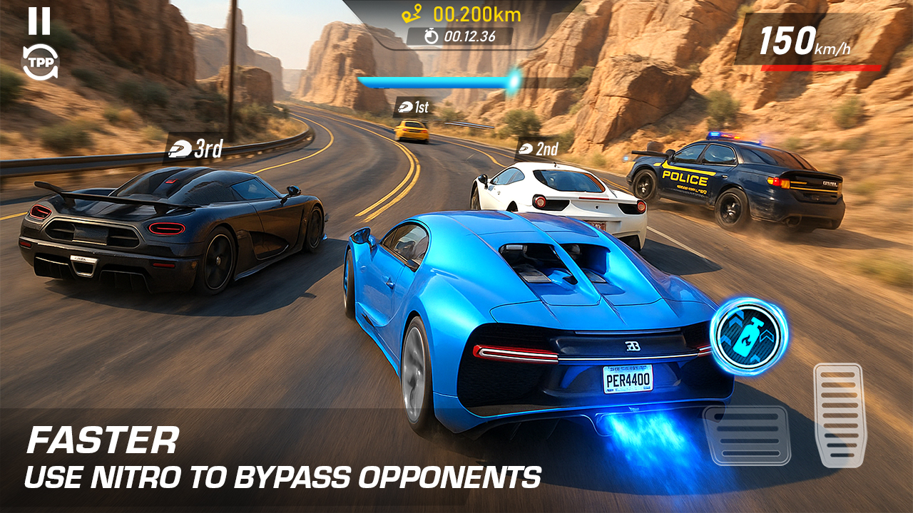 اسکرین شات 1 بازی Car Driving Simulator Highway