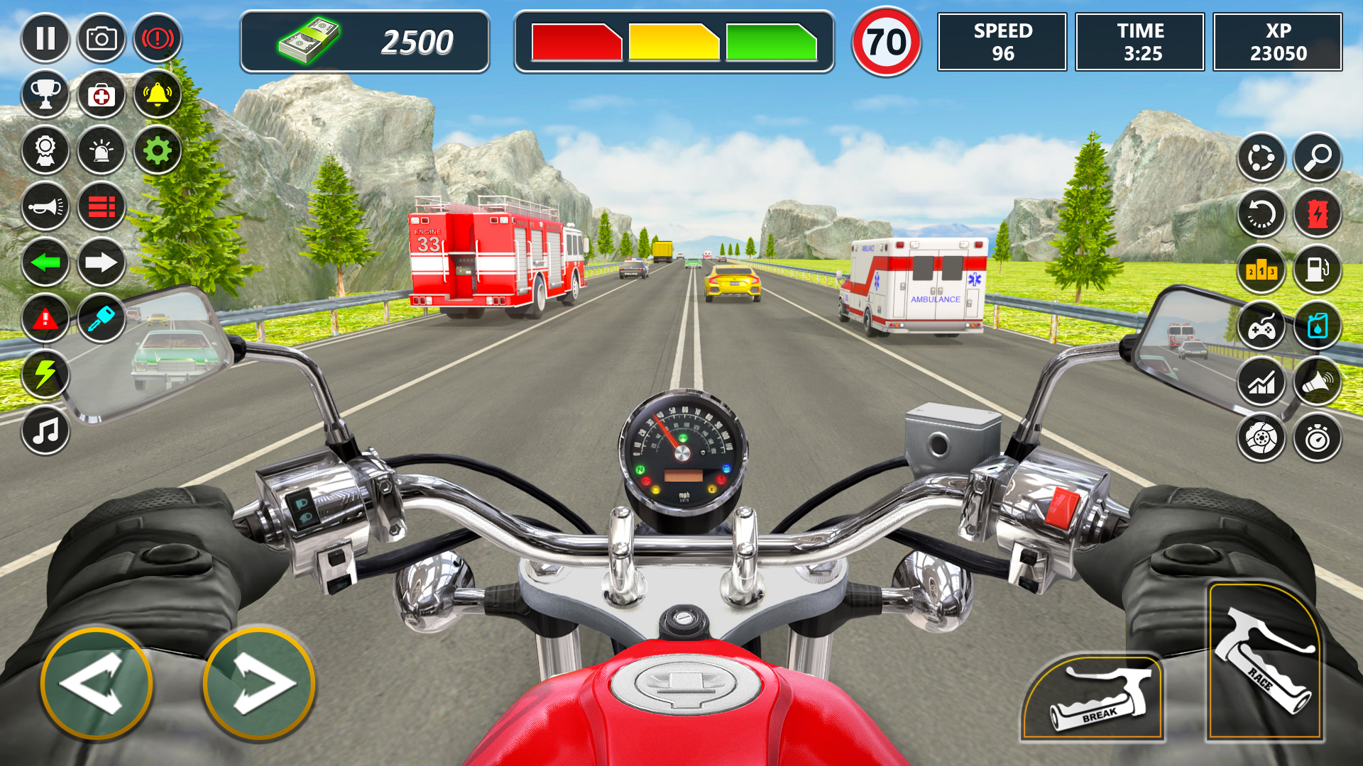 اسکرین شات 4 بازی Moto Race Games: Bike Racing