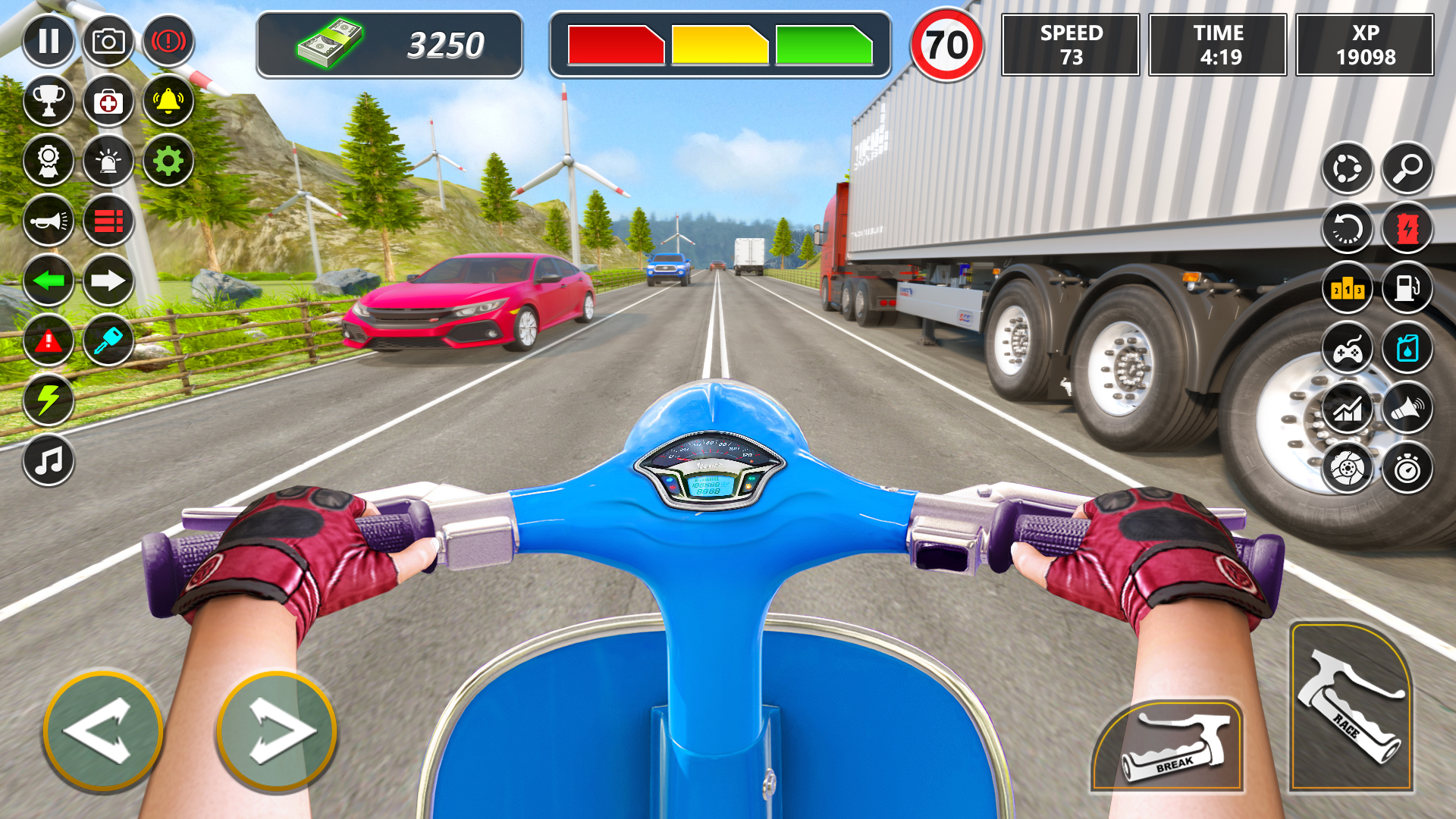 اسکرین شات 5 بازی Moto Race Games: Bike Racing