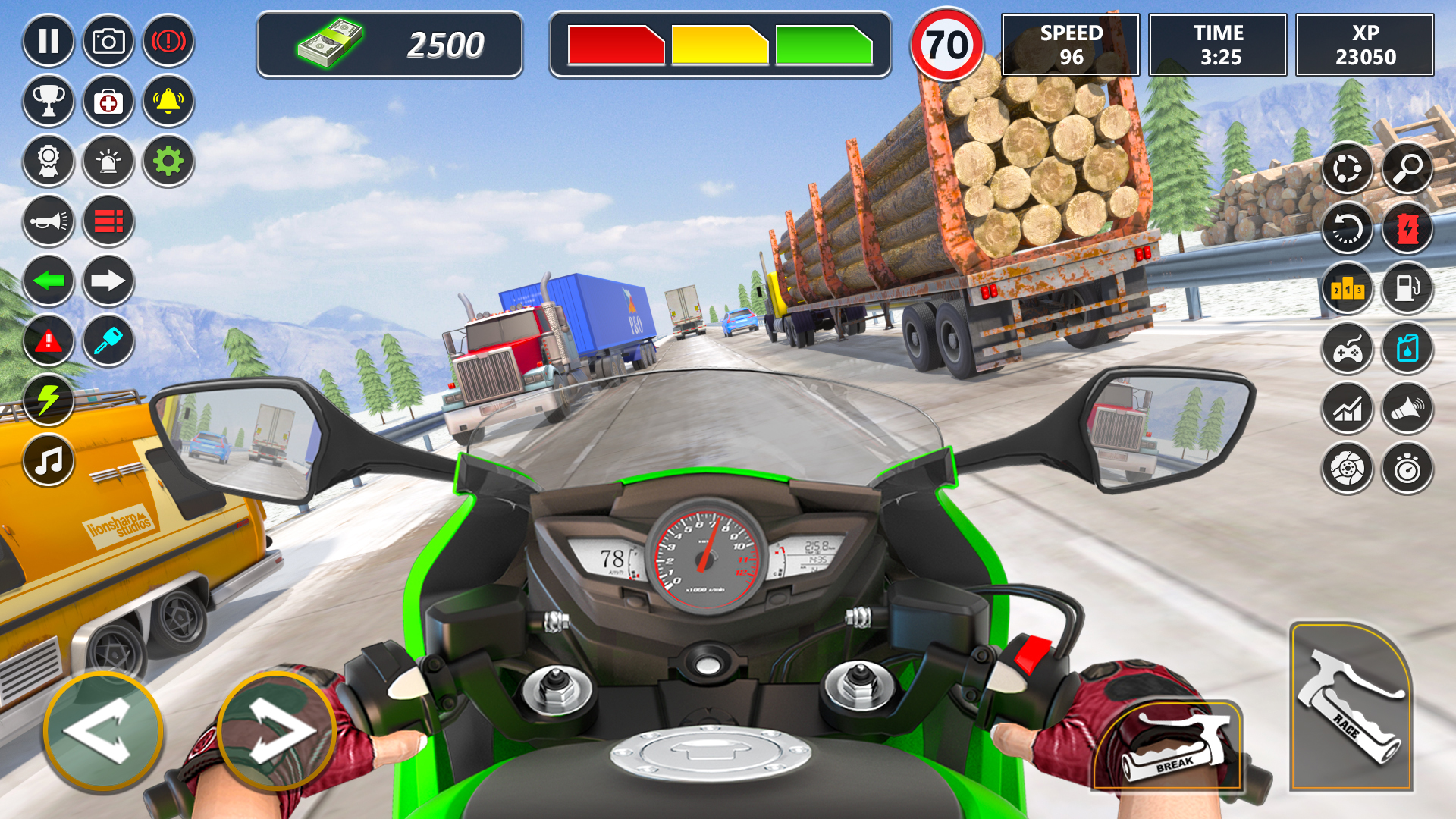 اسکرین شات 1 بازی Moto Race Games: Bike Racing