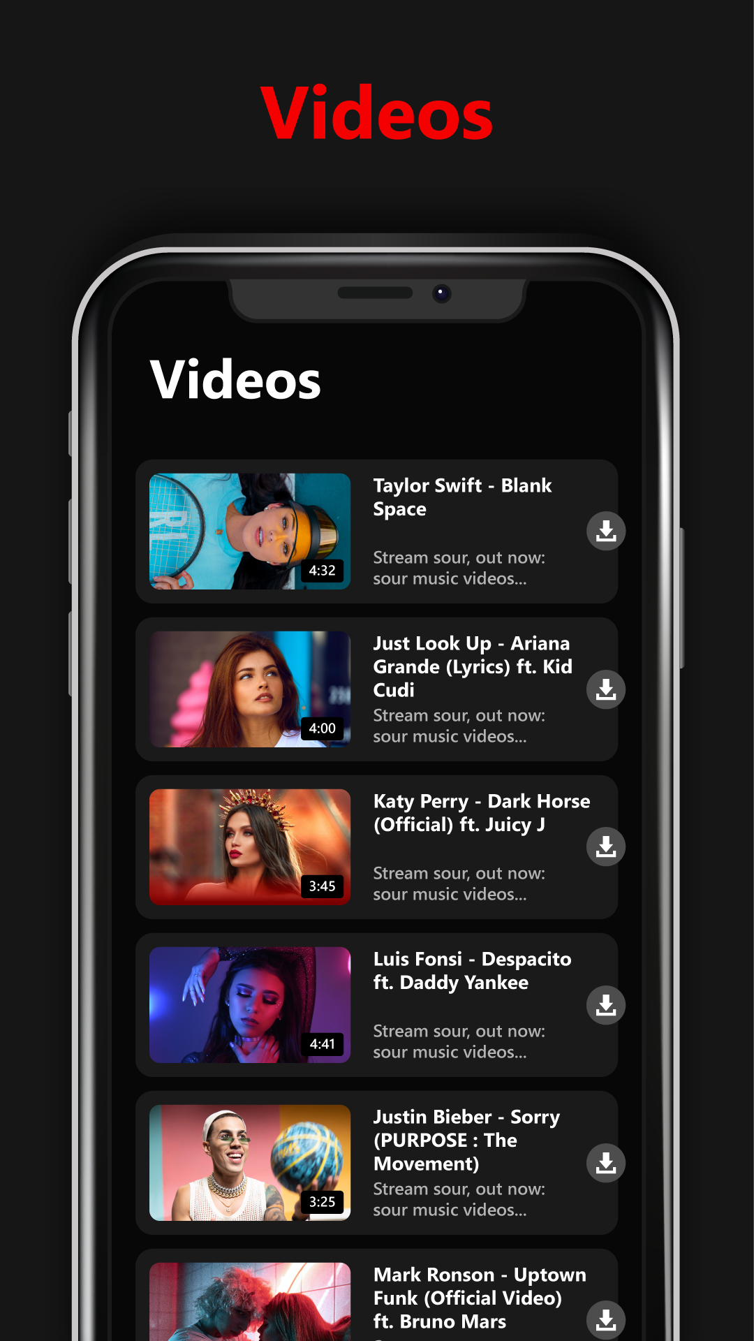 اسکرین شات 4 برنامه AZ Video Downloader