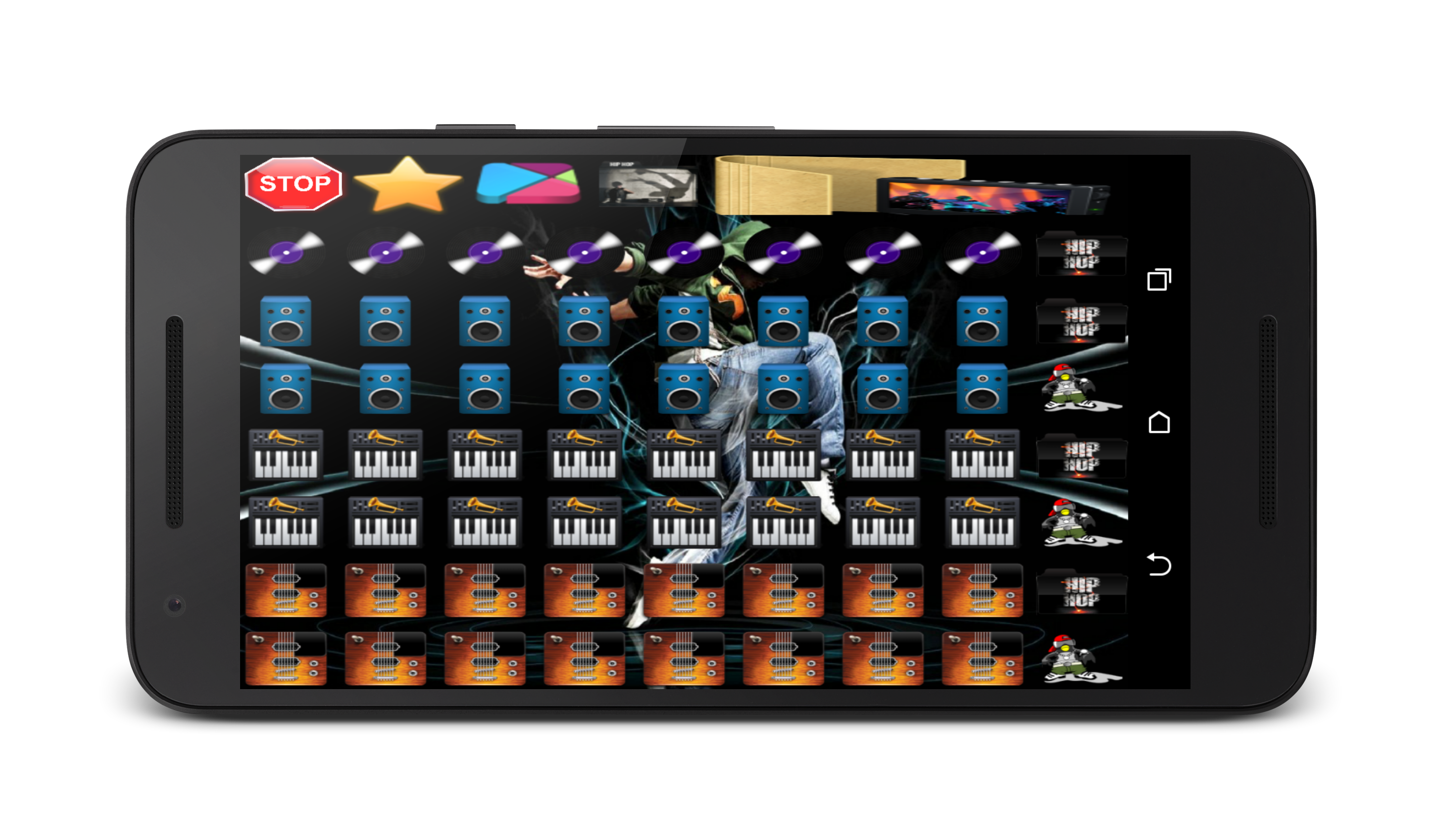 اسکرین شات 4 برنامه Hip Hop Dj Beat Maker