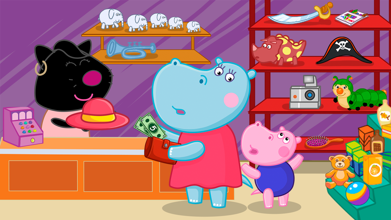 اسکرین شات 5 بازی Hippo: Airport Profession Game