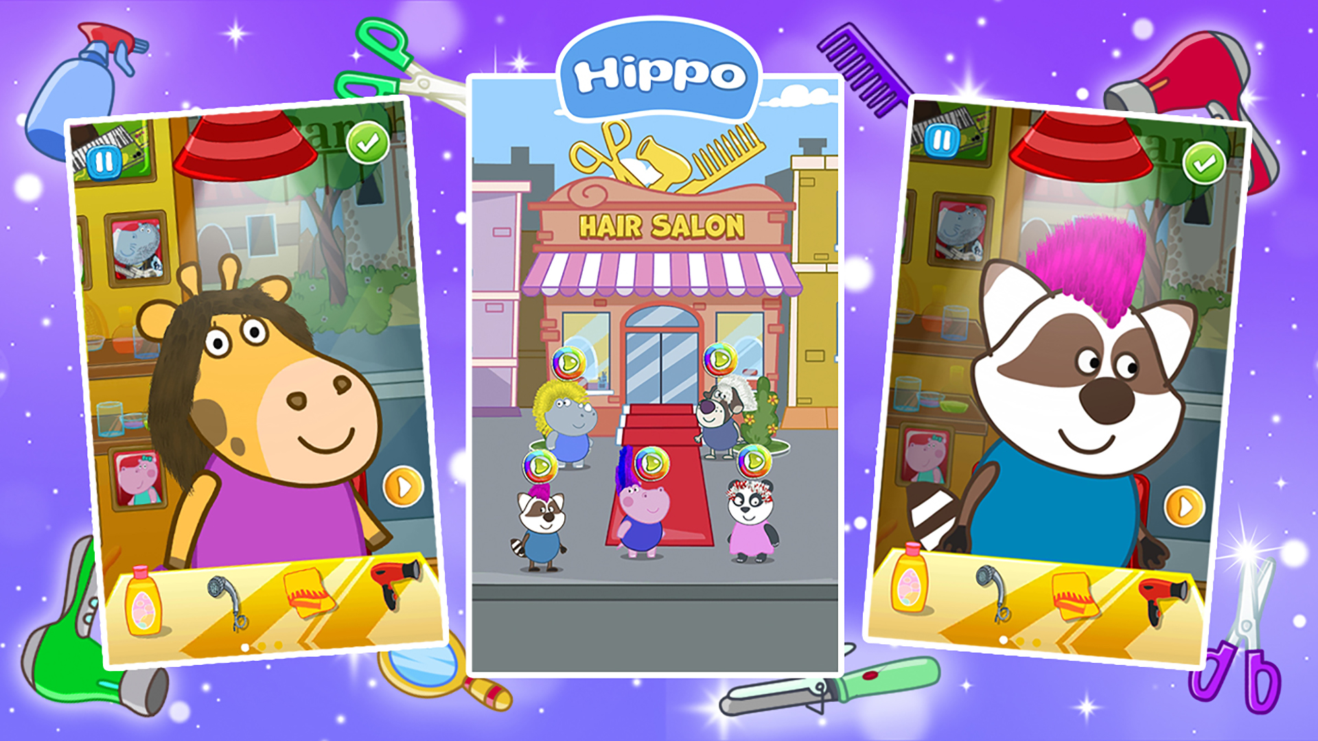 اسکرین شات 1 بازی Hair Salon: Fashion Games