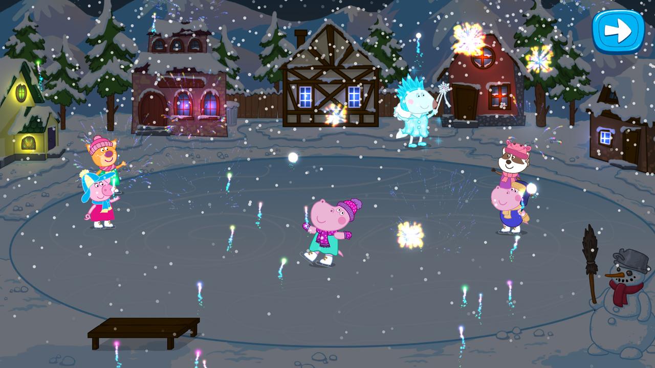 اسکرین شات 7 بازی Hippo's tales: Snow Queen